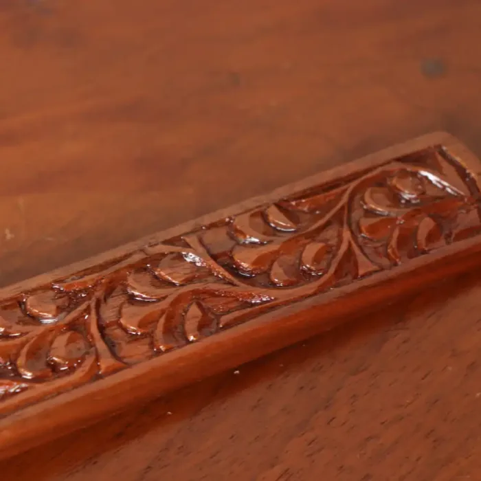 Hand Carved Walnut Wood Spoon - Image 2