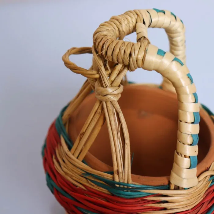 Small Decorative Traditional Kashmiri Kangri - Image 2