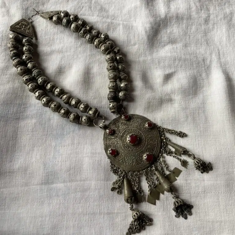 Haba Khatoon Antique Handmade Kashmiri Necklace