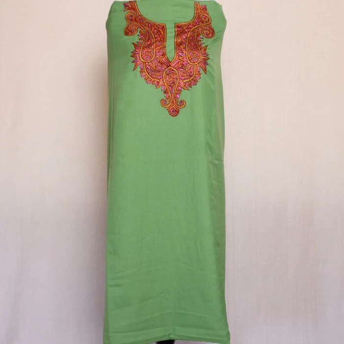 Green Summer Cool Sozni Work Suit - Image 2