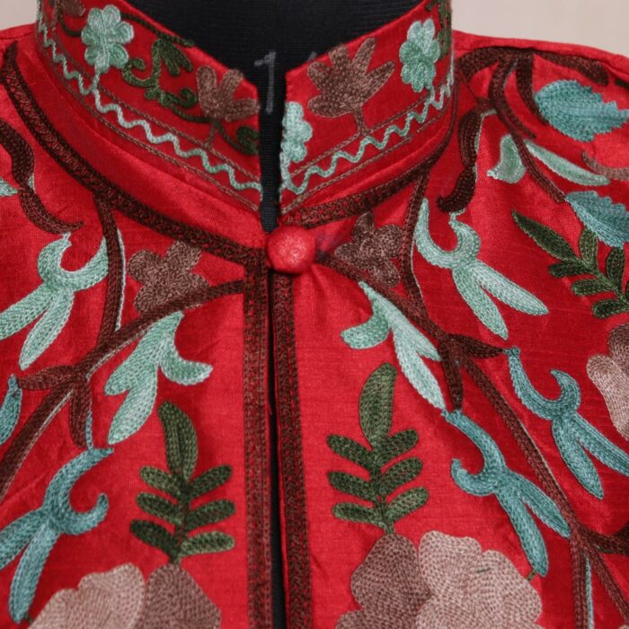 Kashani Silk Aari Jacket - Image 3