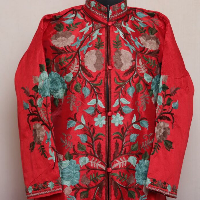 Kashani Silk Aari Jacket - Image 2