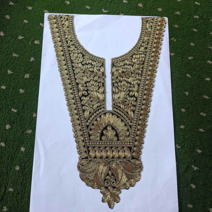 Jhelum Golden Black Neck Tilla Patch