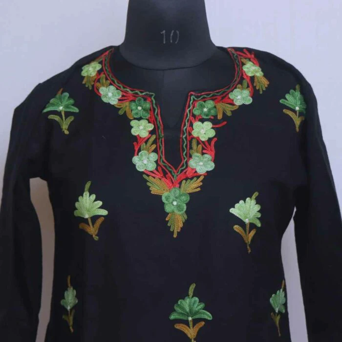 kashmiri short pheran dress 20231219 08