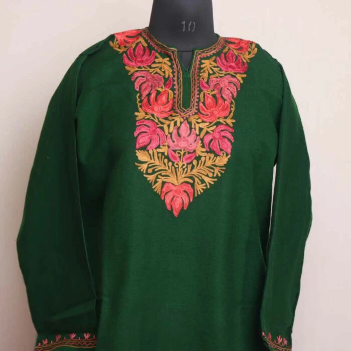 kashmiri woolen kurti 20231204 08