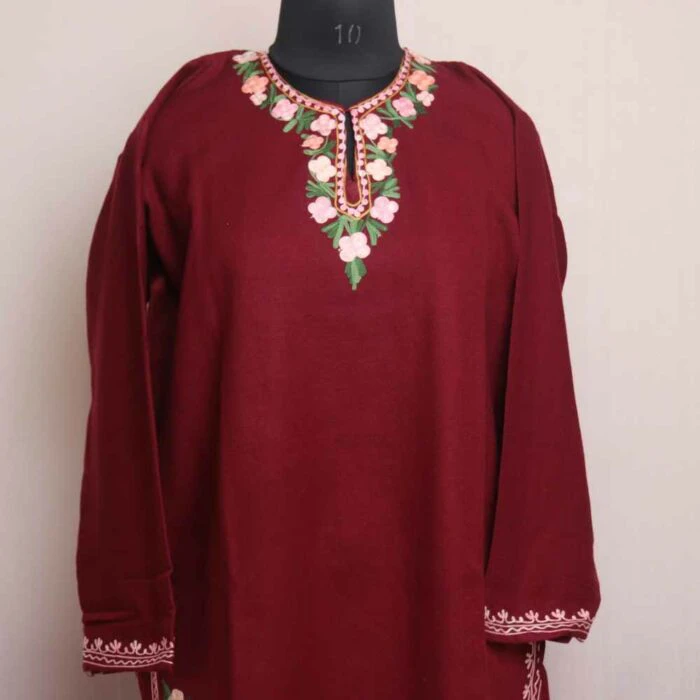 kashmiri woolen kurti 20231204 11