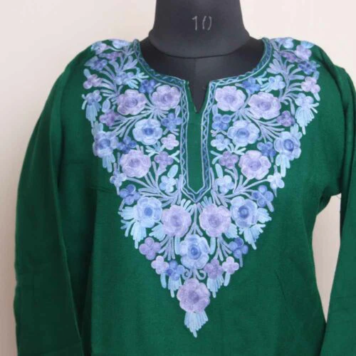 kashmiri woolen kurti 20231205 23