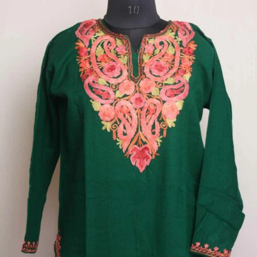 kashmiri woolen kurti 20231205 39