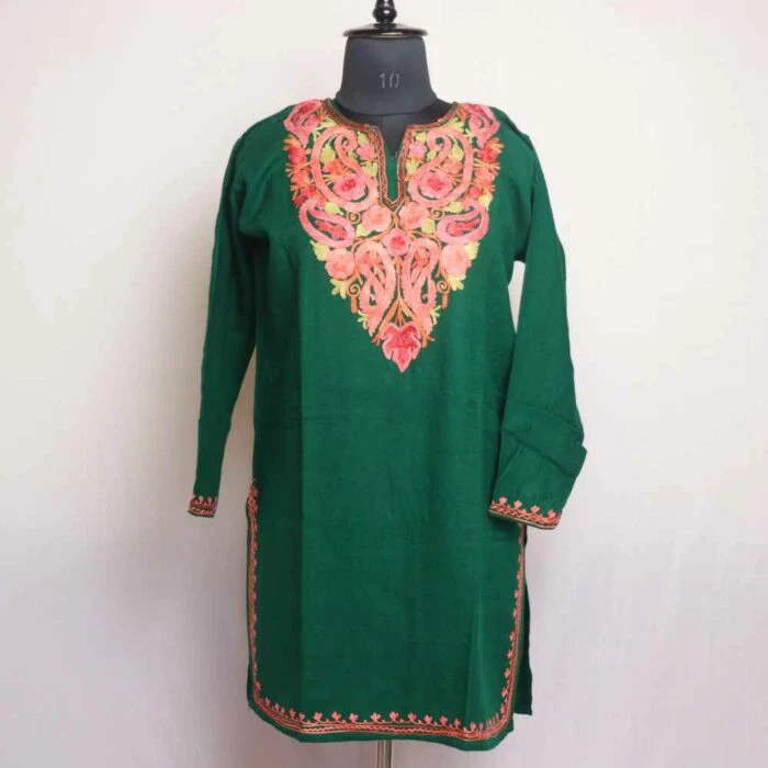 kashmiri woolen kurti 20231205 40