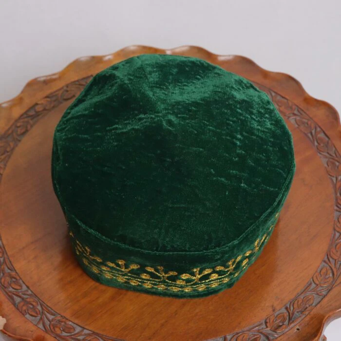 velvet kashmiri cap 4