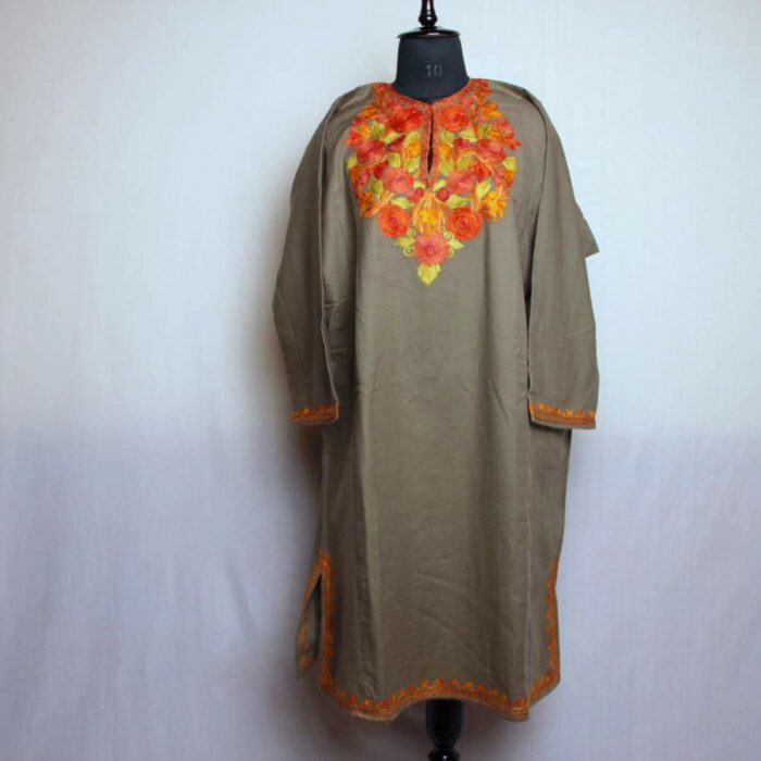 Kashmiri pheran dress 20240202 12