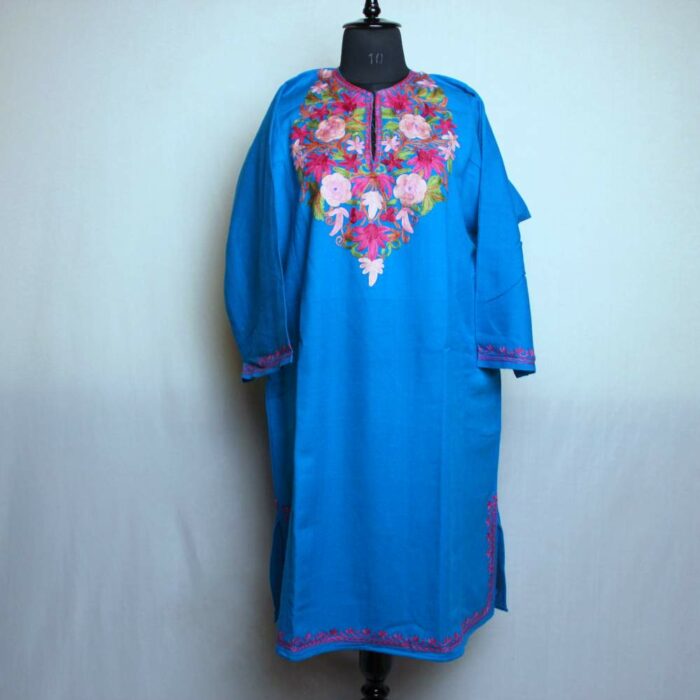 Kashmiri pheran dress 20240202 27