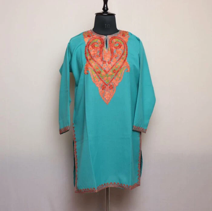 kashmiri embroidered kurtas 15