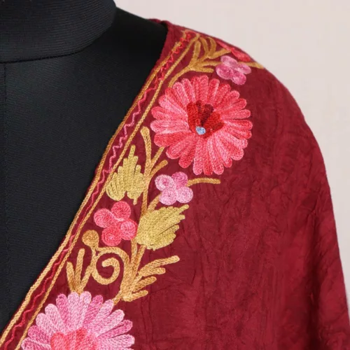 maroon kaftan 3