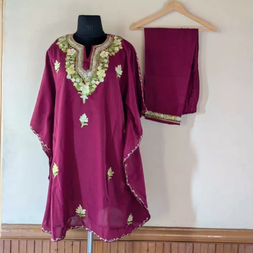 Kashmiri Kaftan Set with trouser 20240726 14