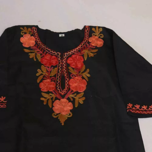 Kashmiri kids girls dress20240706 144