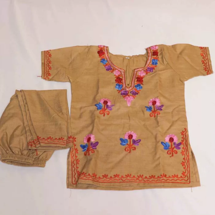 Kashmiri kids girls dress20240706 167