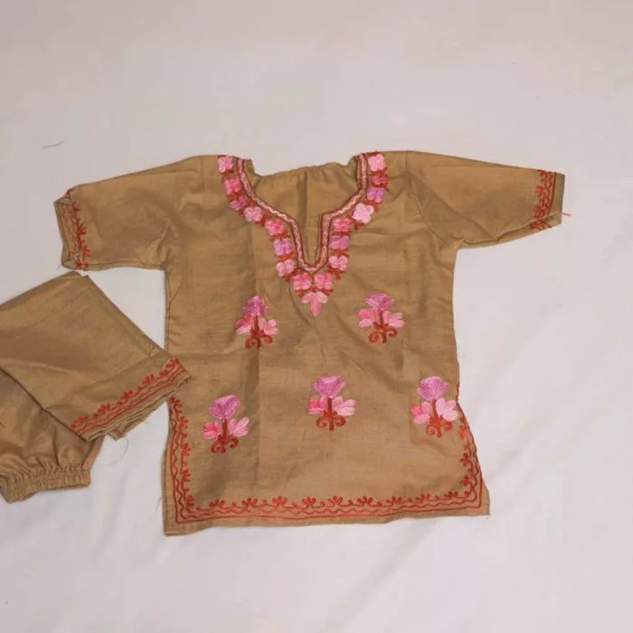 Kashmiri kids girls dress20240706 196