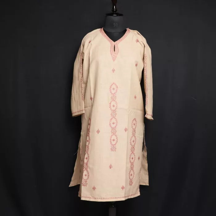 beige koshur kurti 1 jpg