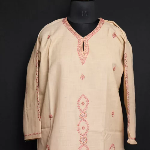 beige koshur kurti 2