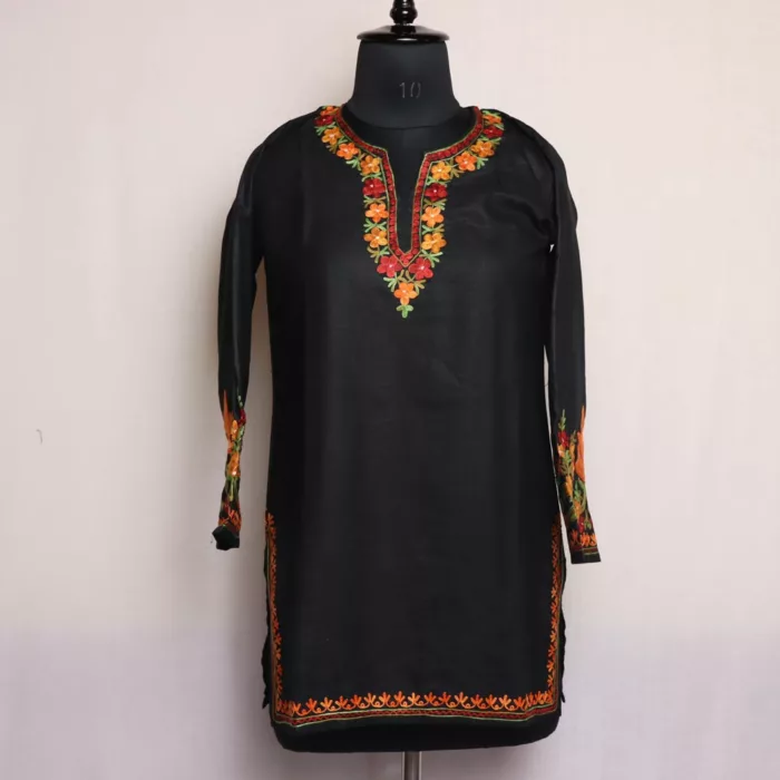 black cotton kurti 2 jpg