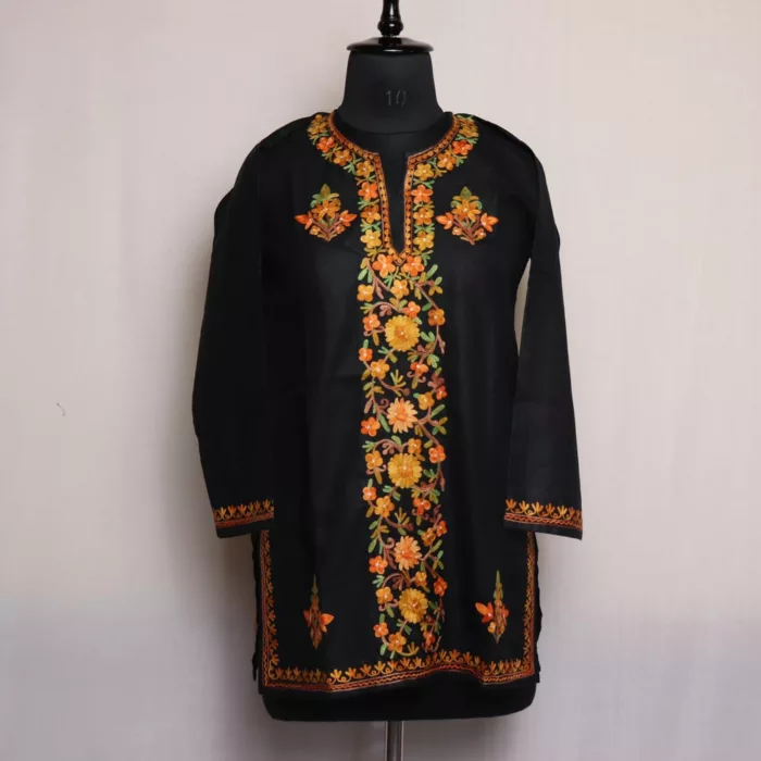 black kashmiri kurti 2 jpg