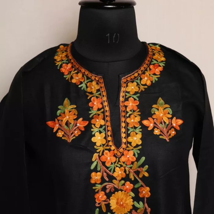 black kashmiri kurti 3 jpg