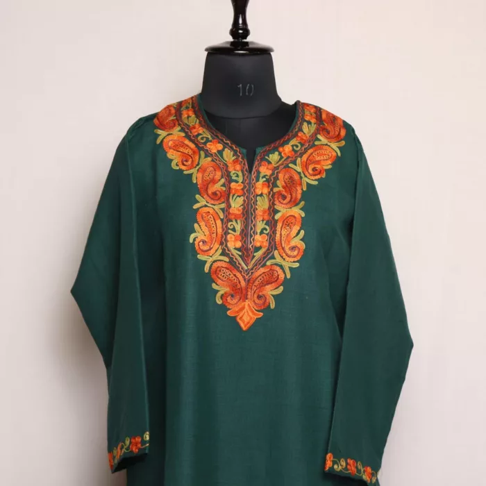 dark green set kashmiri suit 3 jpg