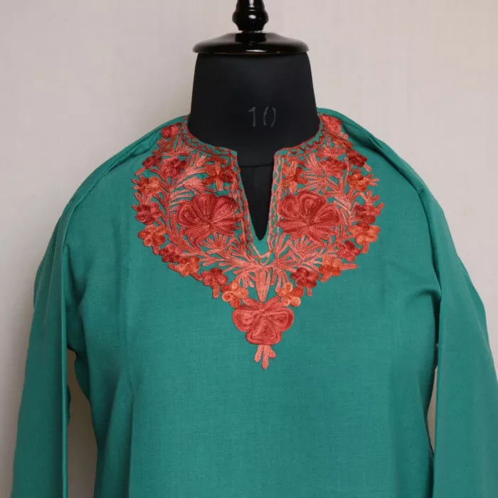 green short kurti 2 jpg