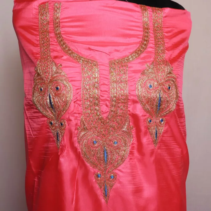 pink silk kashmiri tilla suit 2 jpg