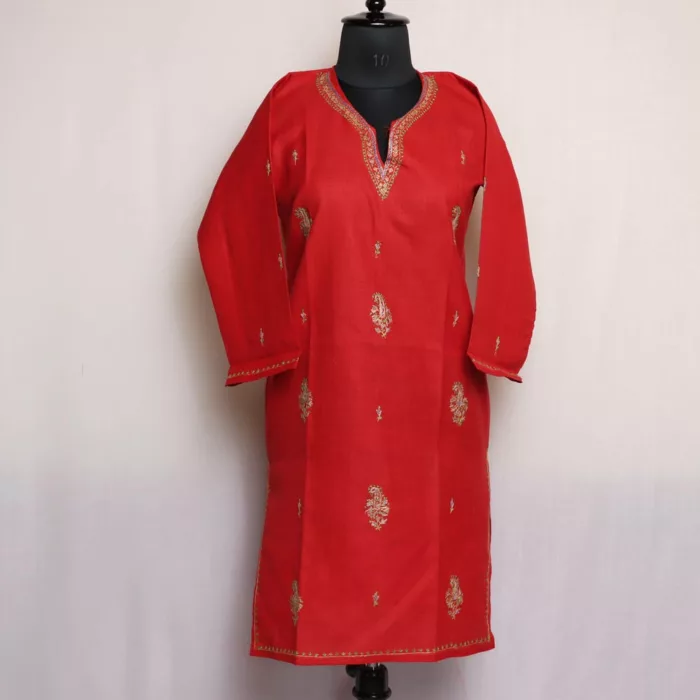 red sozni kurta 1 jpg