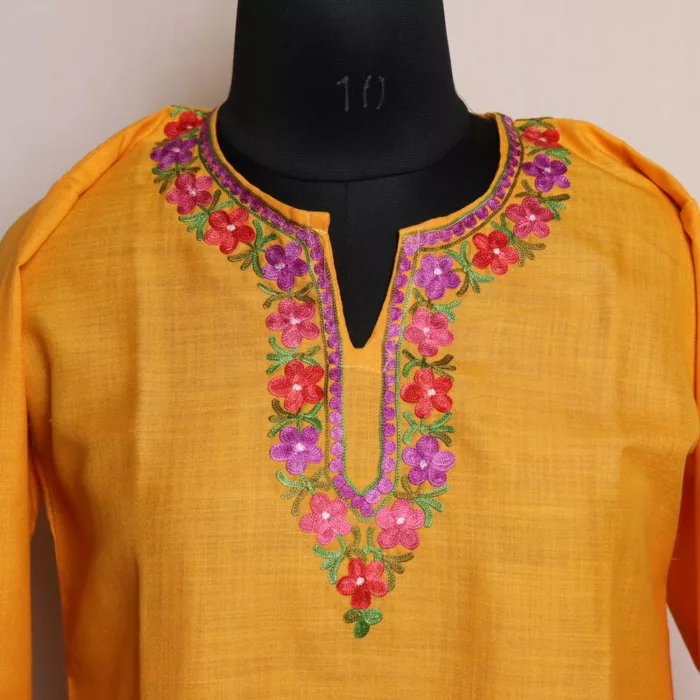 yellow kurti 5