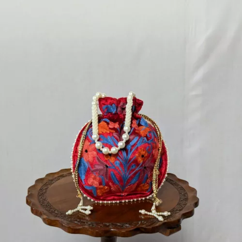 Kashmiri bags with embroidery potli 20240813 24