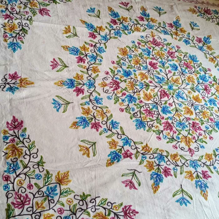 Kashmiri bedsheet crewel3 20240817 03