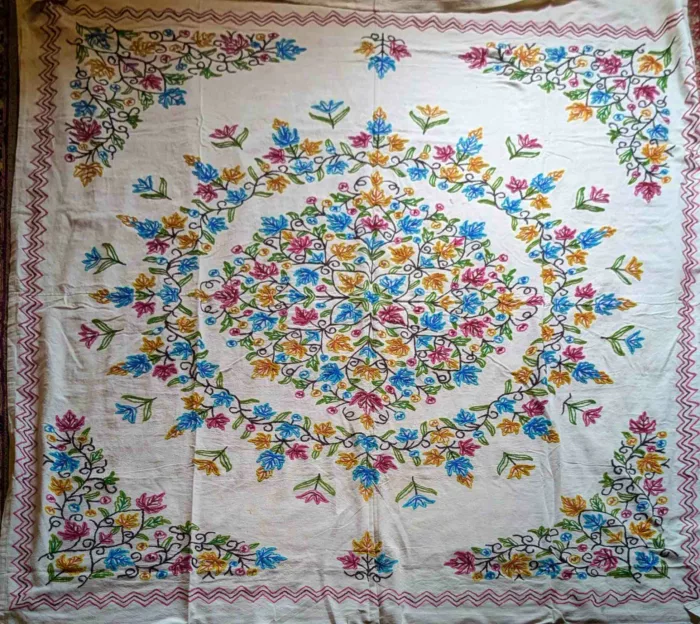 Kashmiri bedsheet crewel3 20240817 03b