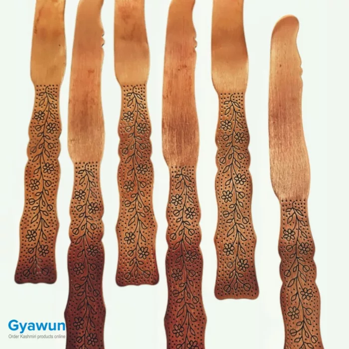 Kashmiri copper cutlery20240830 04 jpg