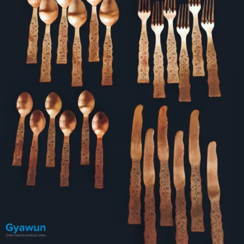 Kashmiri copper cutlery20240830 05