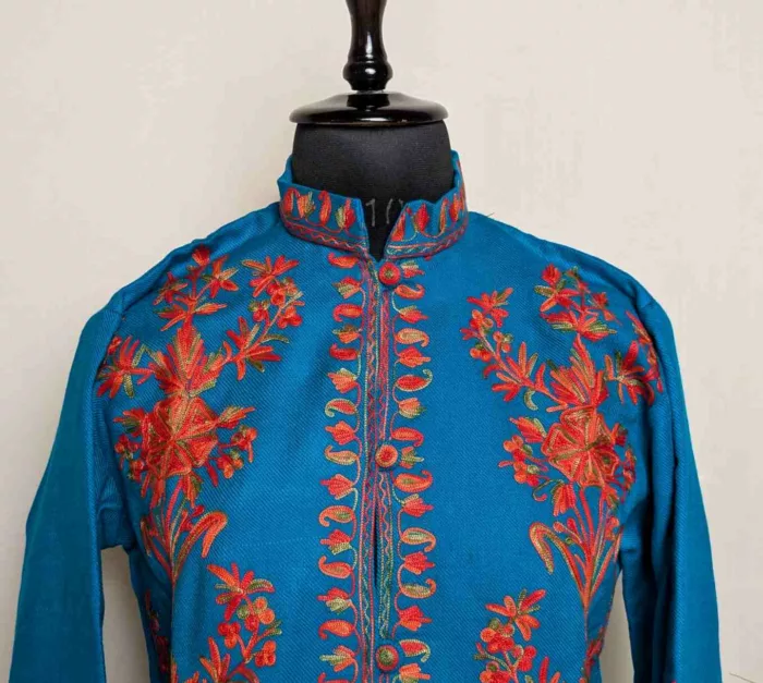 Kashmiri jacket with embroidery20240815 02