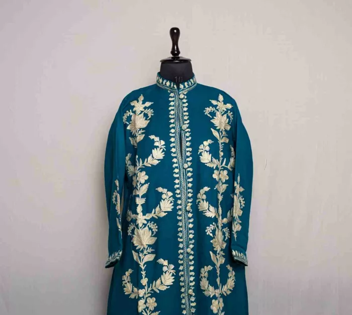 Kashmiri jacket with embroidery20240815 04