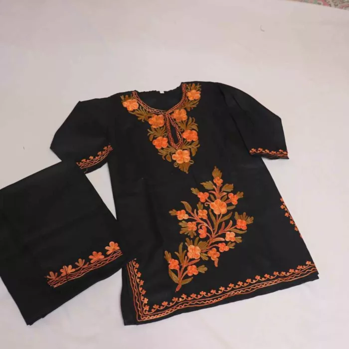 Kashmiri kids girls dress20240706 120