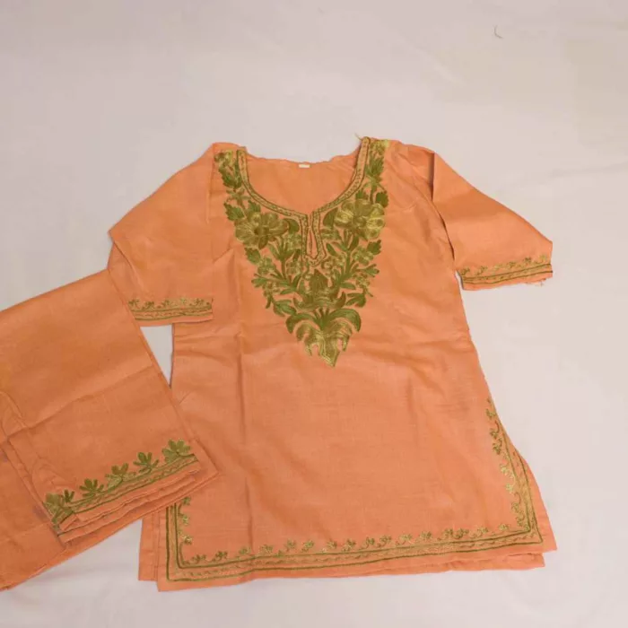 Kashmiri kids girls dress20240706 90