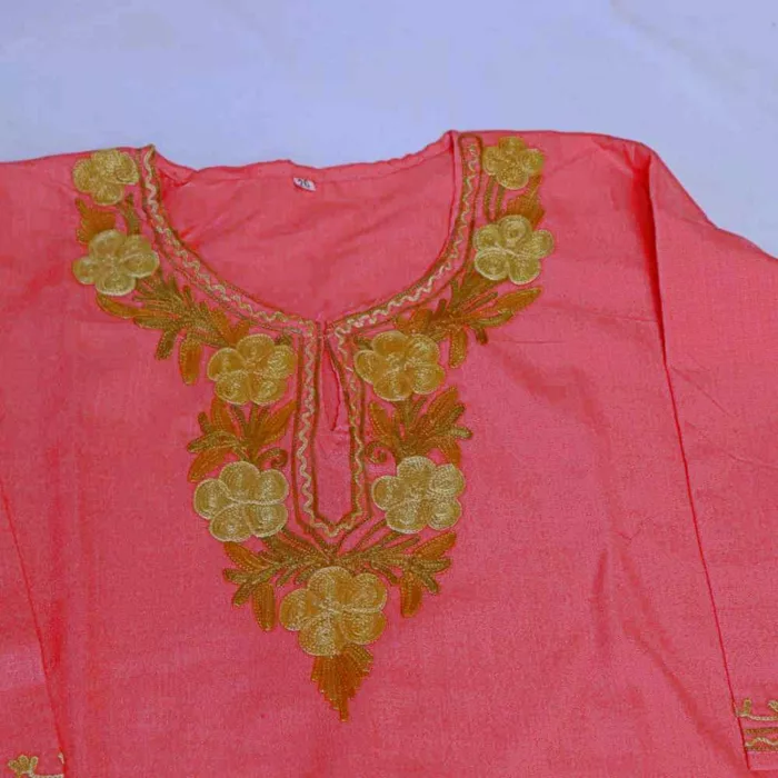 Kashmiri kids pink dress 20240803 01