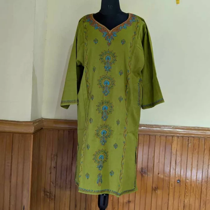 Kashmiri phiran pheran designs 20240810 08