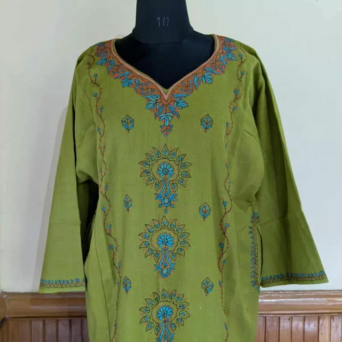 Kashmiri phiran pheran designs 20240810 19