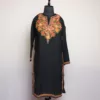 Black kashmiri Kurta