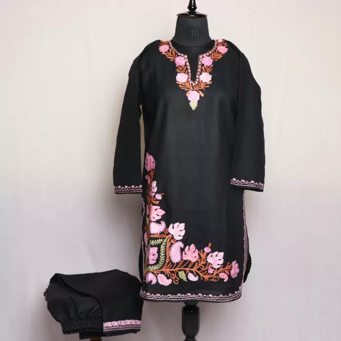 black naaz kurta set 1 jpg