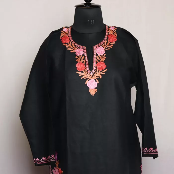 blakc kurta set 3 jpg