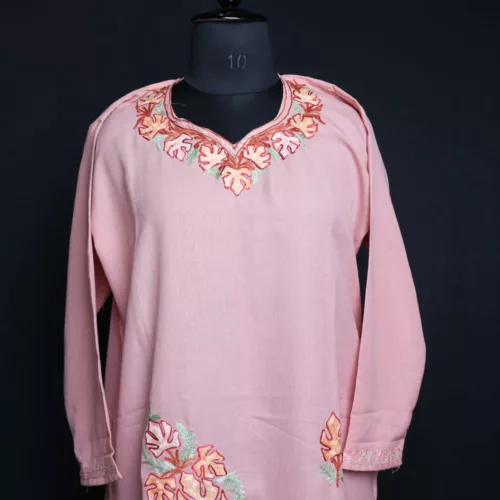 pastel pink kurta 3