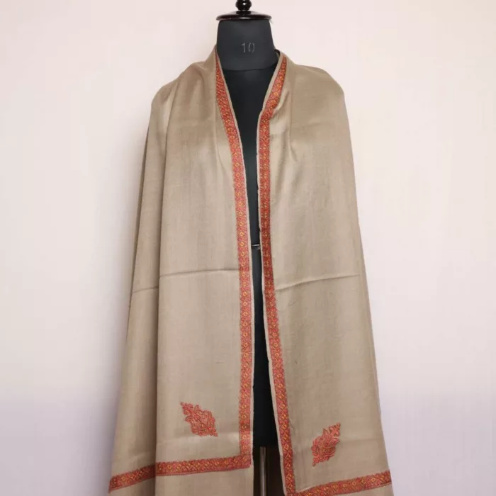 Kashmiri shawl for men embroidered 20240930 02 jpg