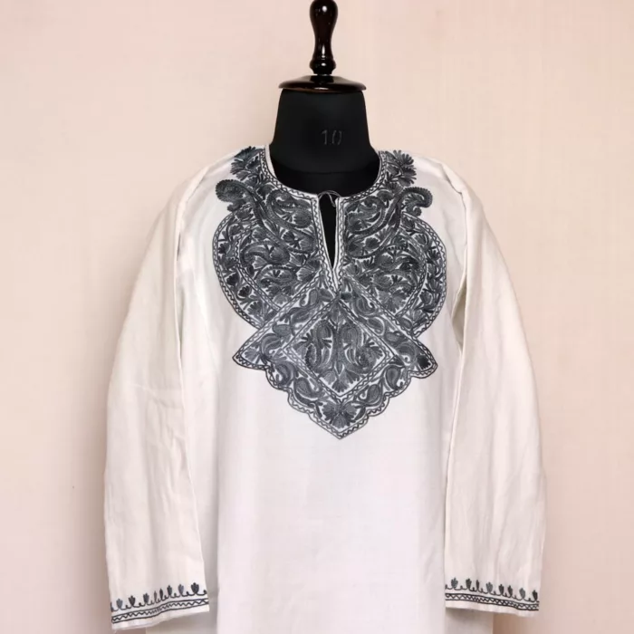 white pheran woolen 2 jpg